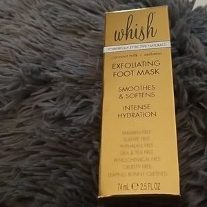 Whish exfoliating foot mask
